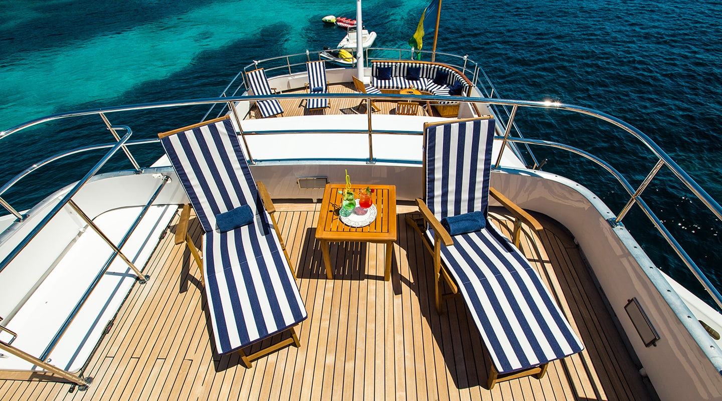 STAR OF THE SEA Sun loungers