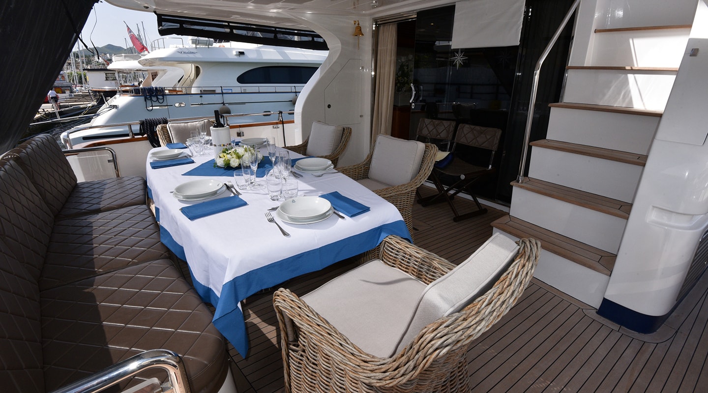 ARMA VII Aft deck
