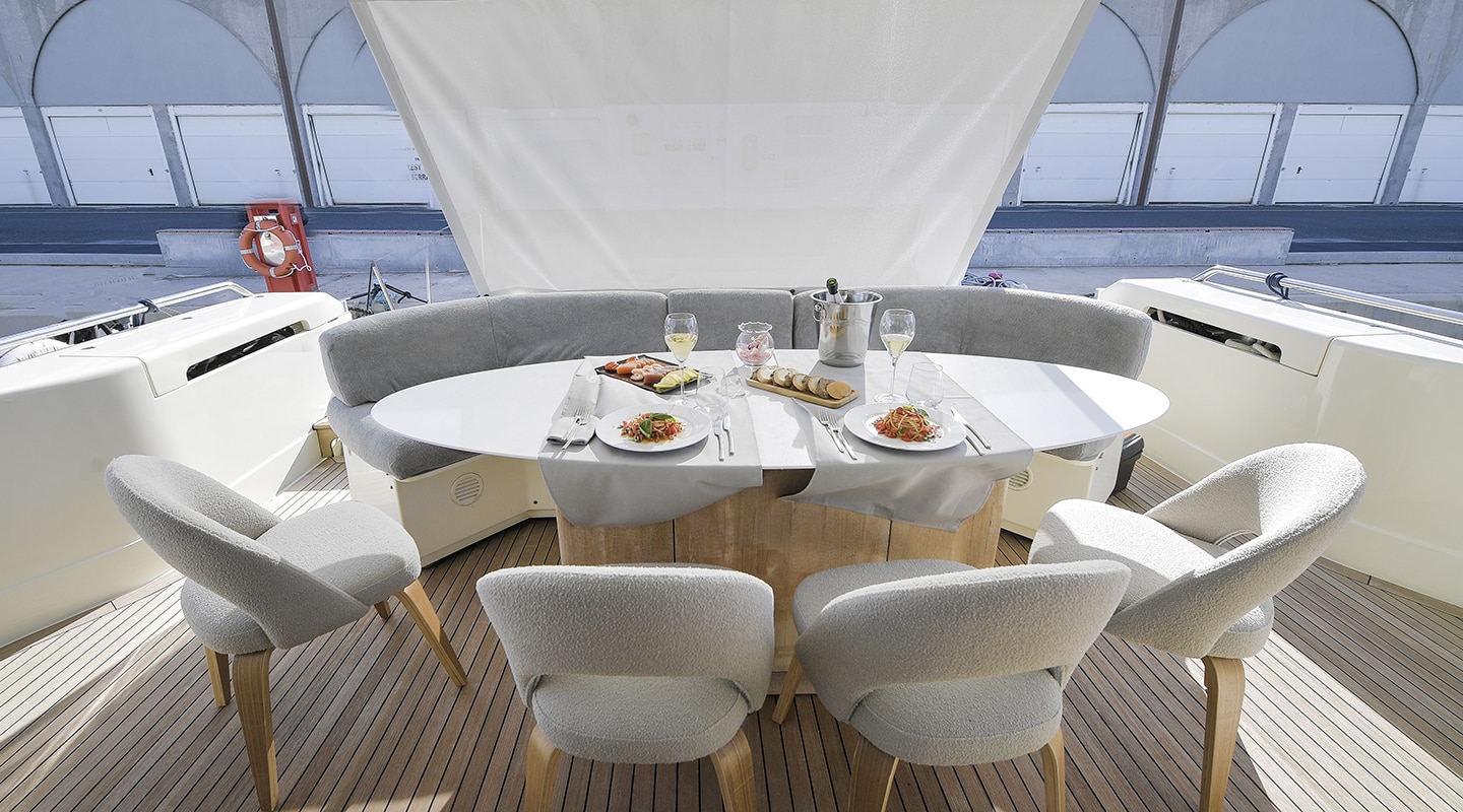 CELINE Aft deck