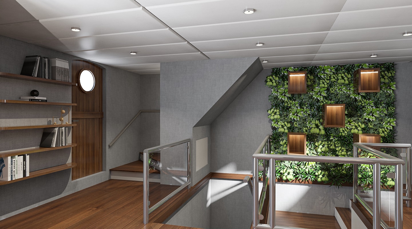 CRISTAL Hallway