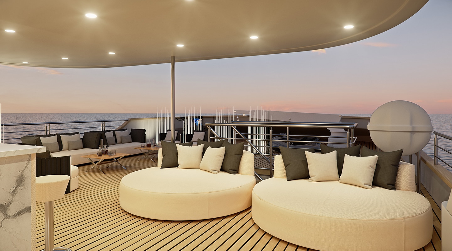 CRISTAL Lounge area