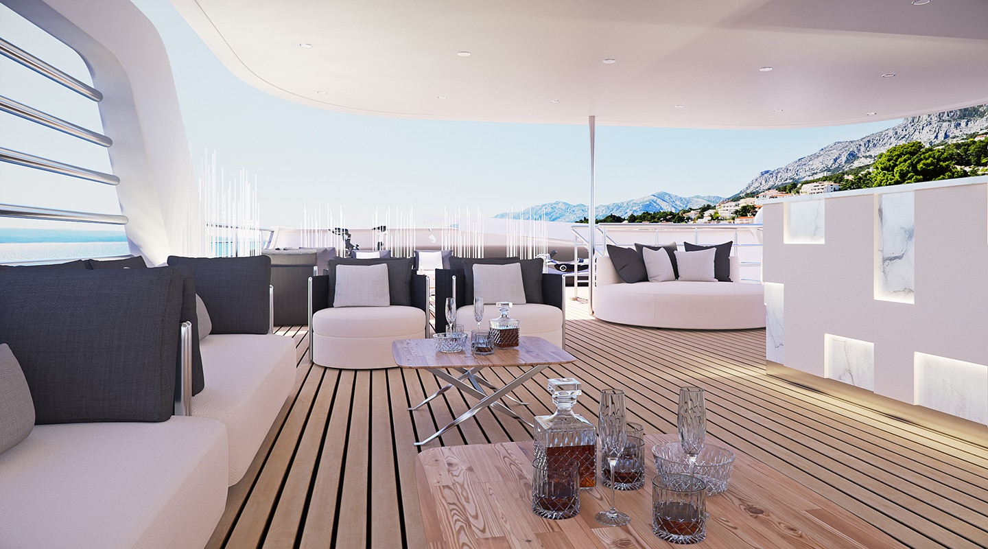 CRISTAL Lounge area