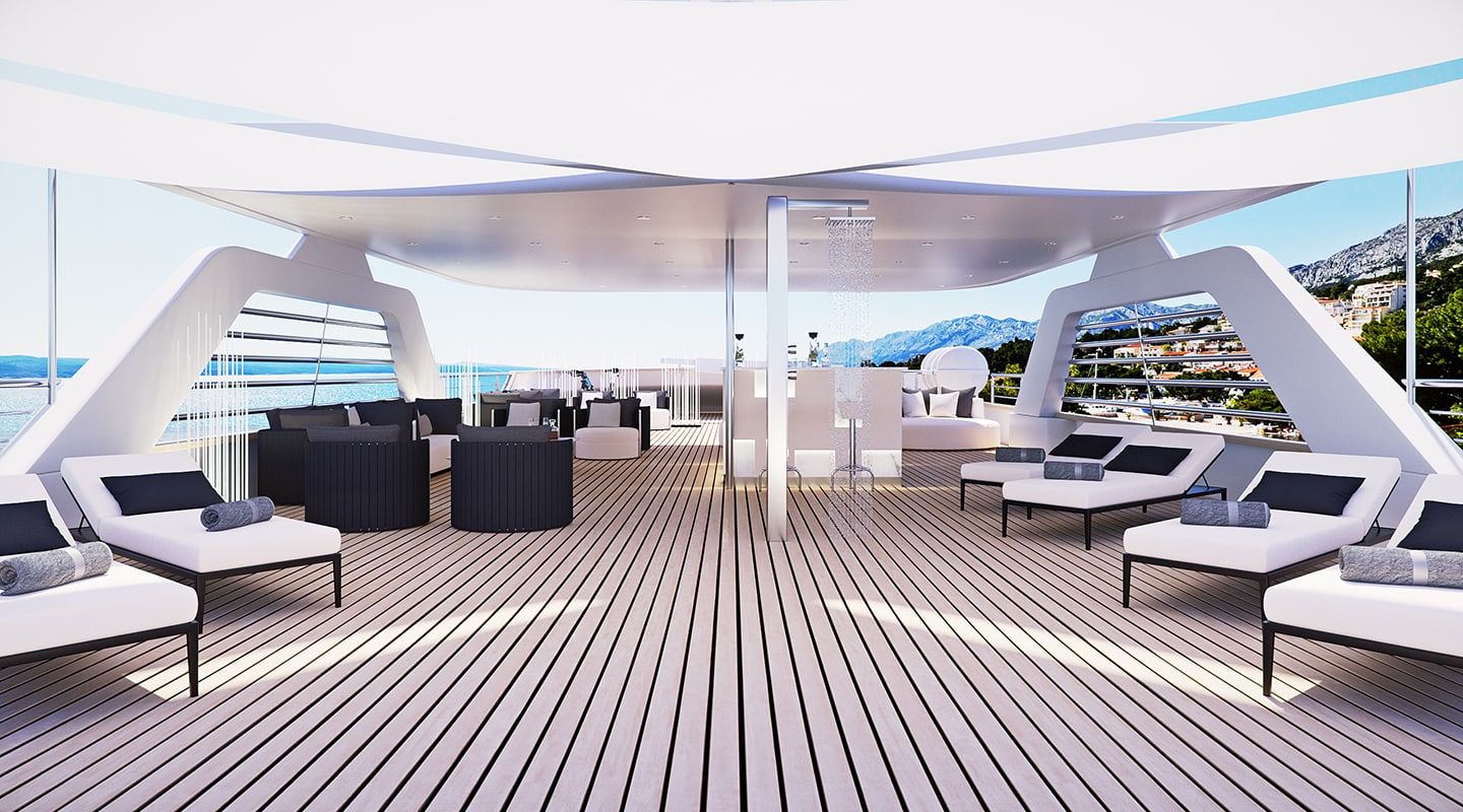 CRISTAL Lounge area