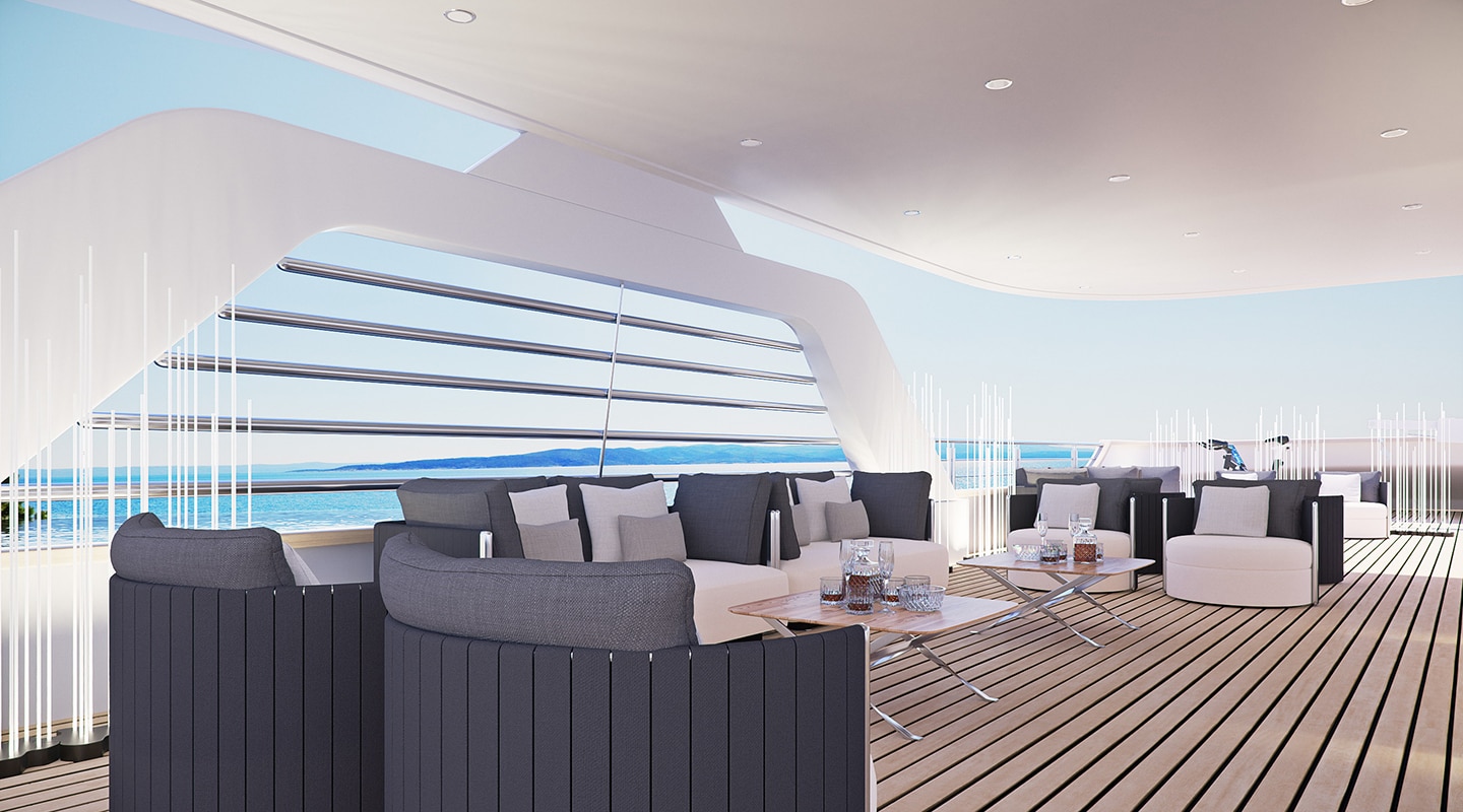 CRISTAL Lounge area