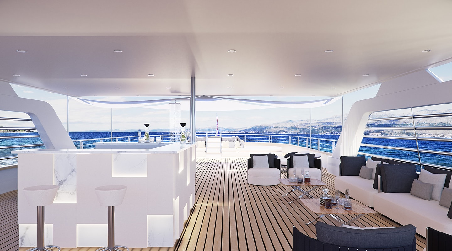 CRISTAL Lounge area
