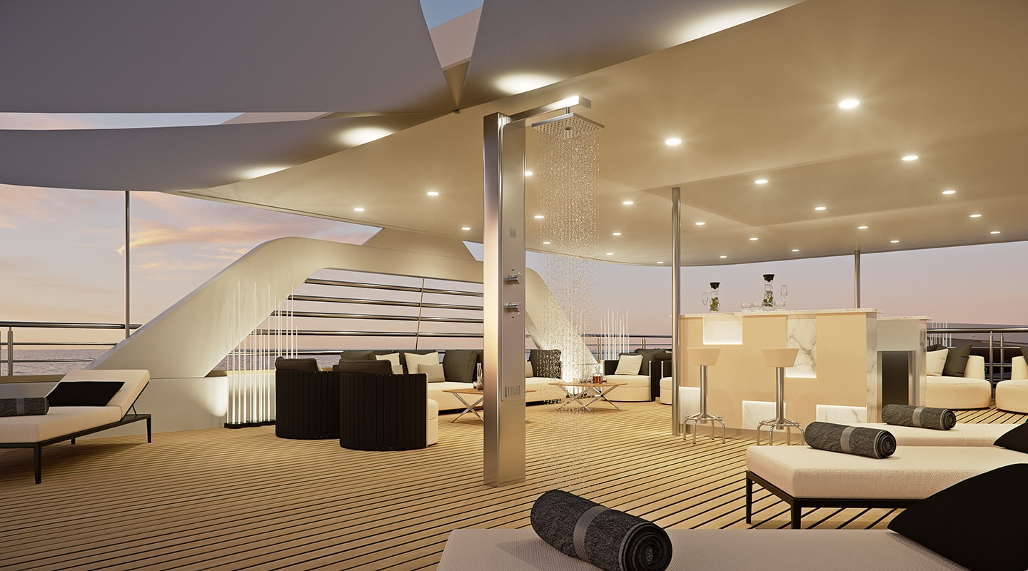 CRISTAL Lounge area