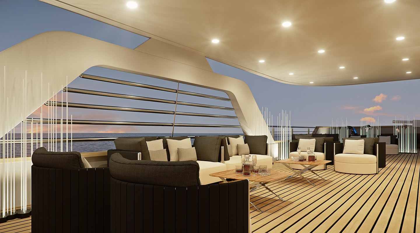 CRISTAL Lounge area