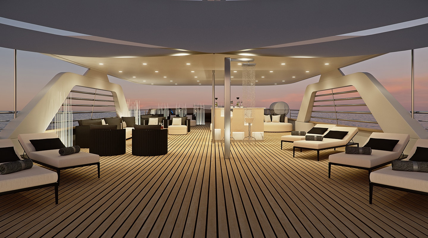 CRISTAL Lounge area