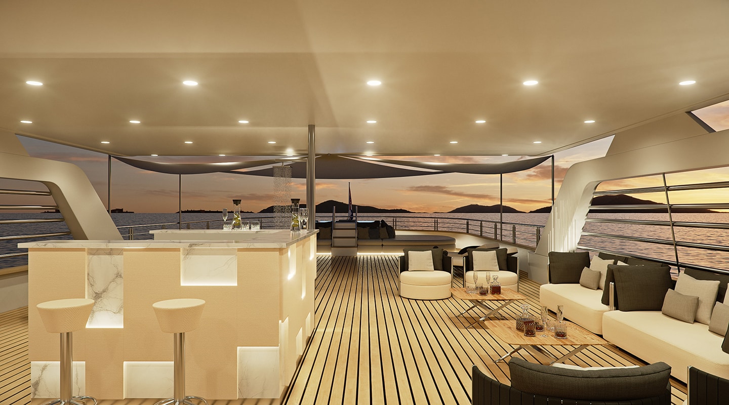 CRISTAL Lounge area