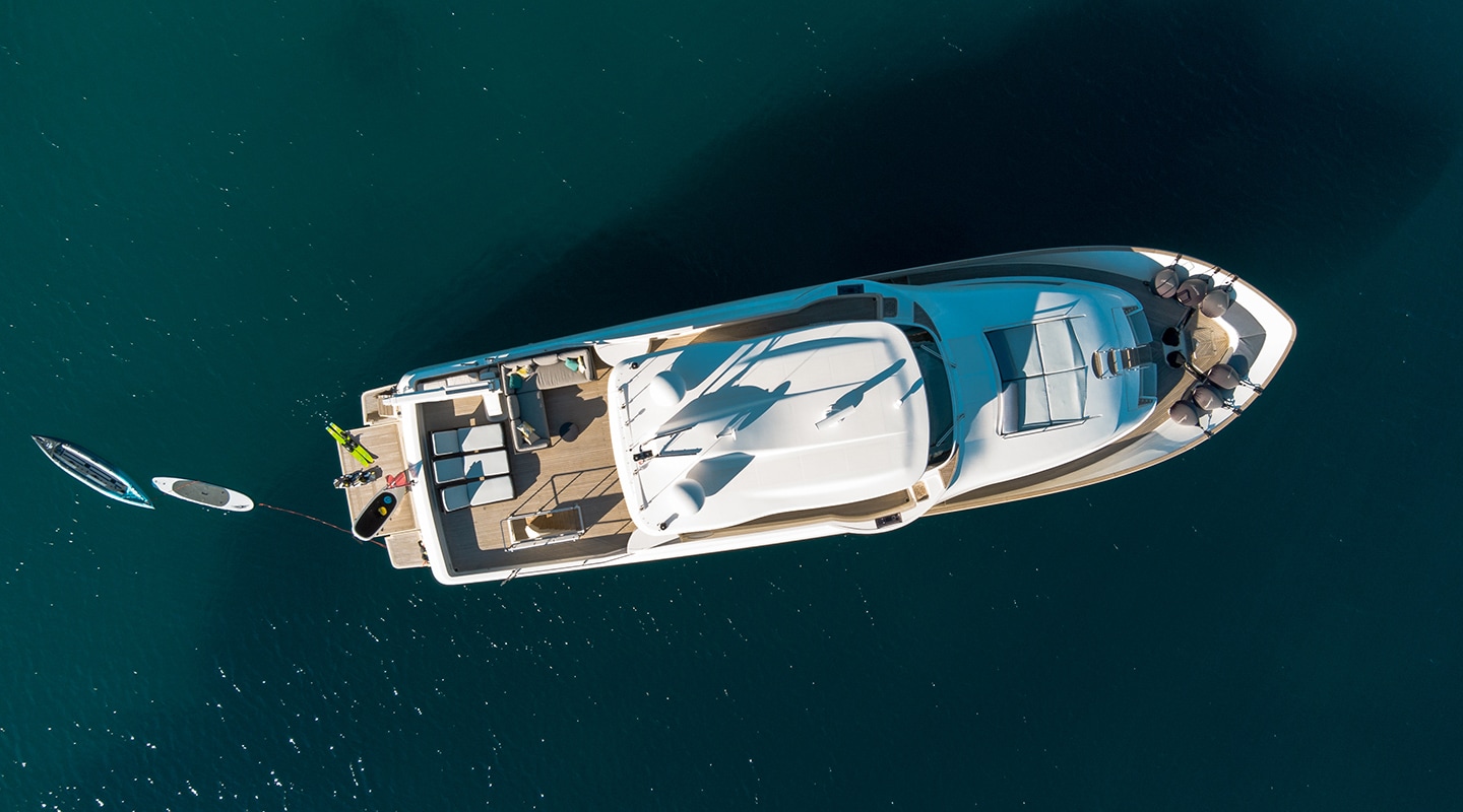 FRIENDS BOAT Aerial view