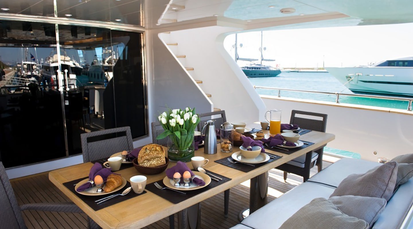 GIOE I Aft deck