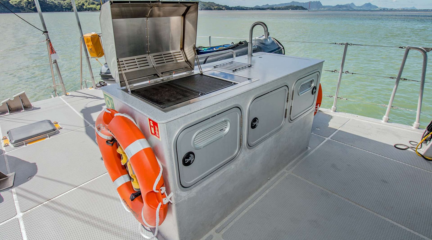 GREY WOLF Aft deck