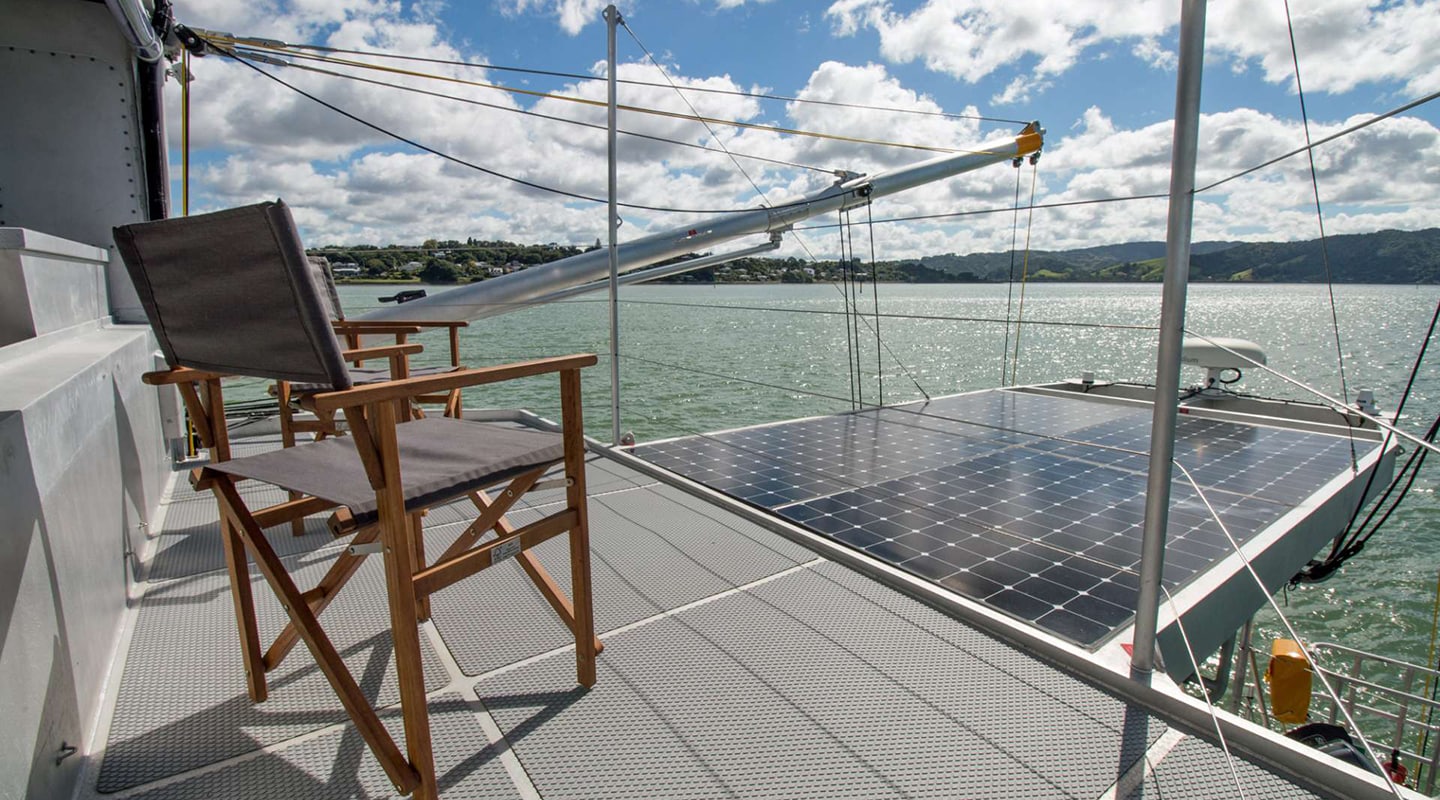 GREY WOLF Aft deck