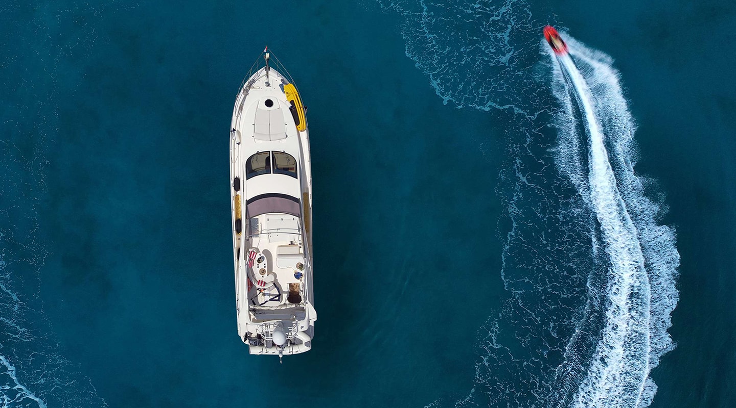 LADY L Aerial view