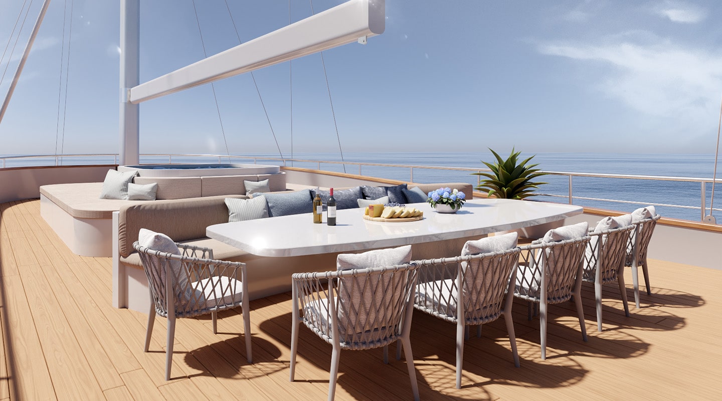 NOCTURNO Sun deck