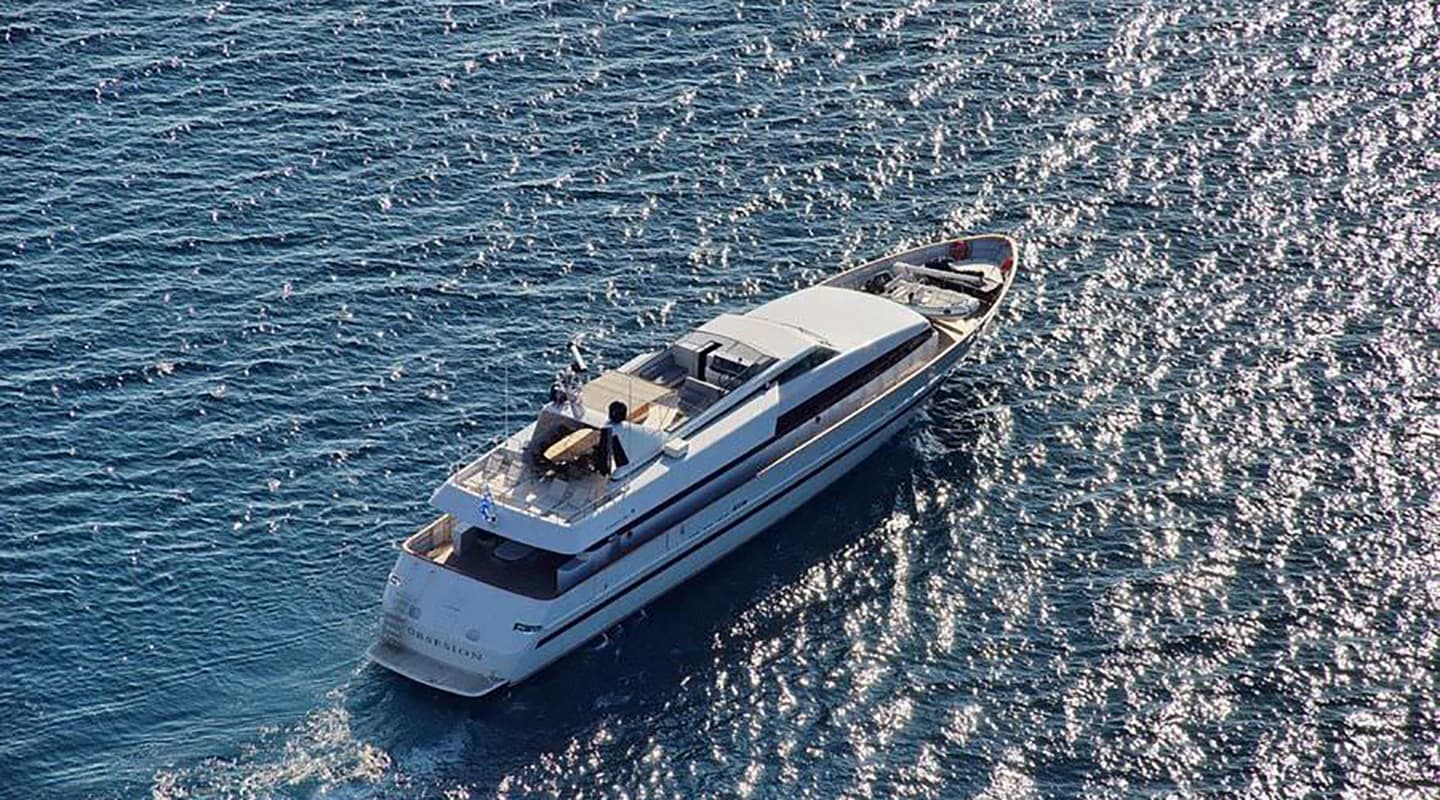 OBSESION 120 Aerial view