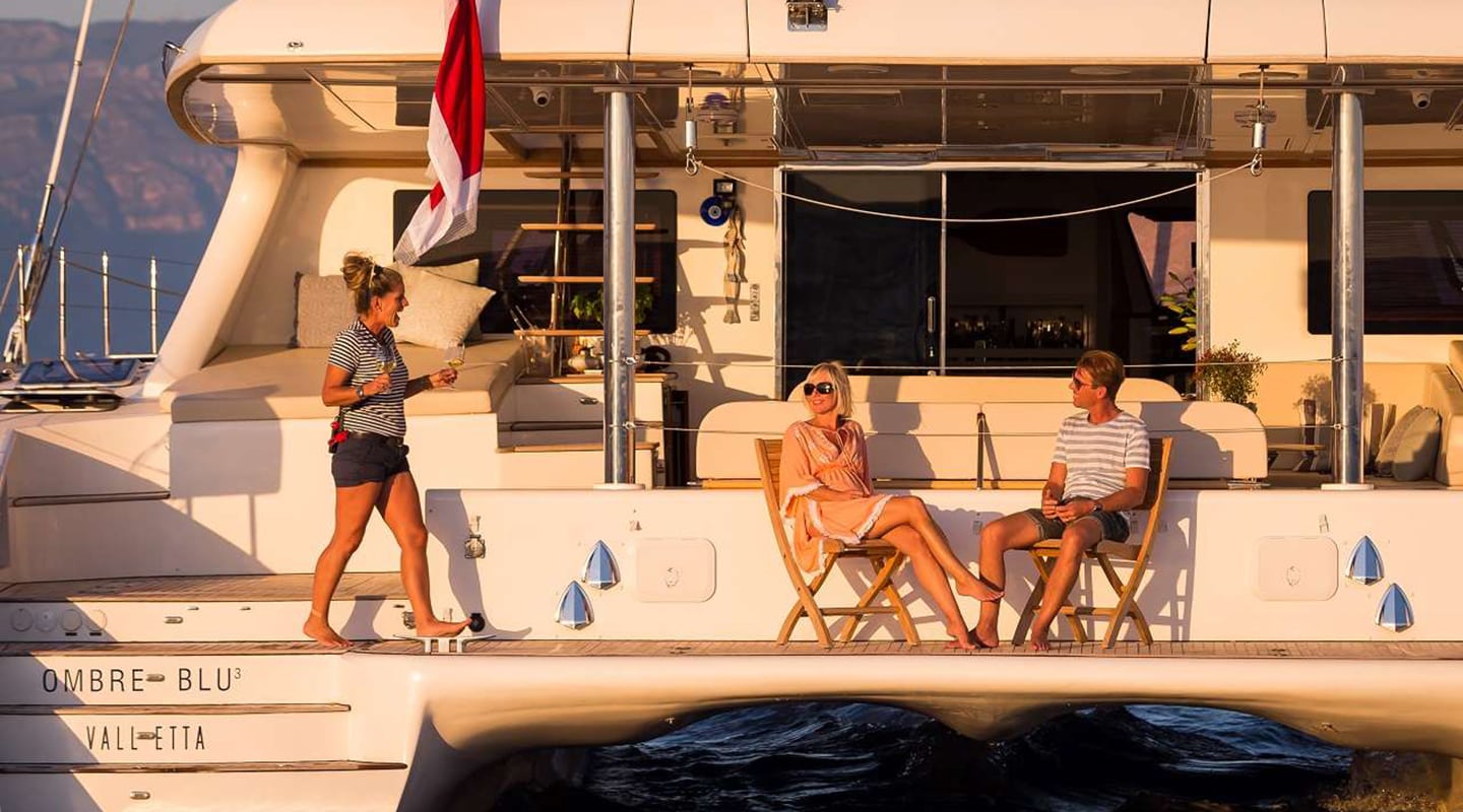 OMBRE BLU3 Aft deck