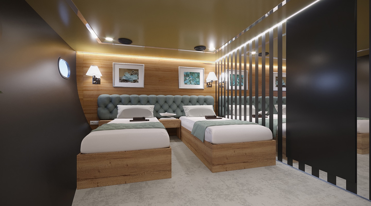 SANTA CLARA Twin cabin