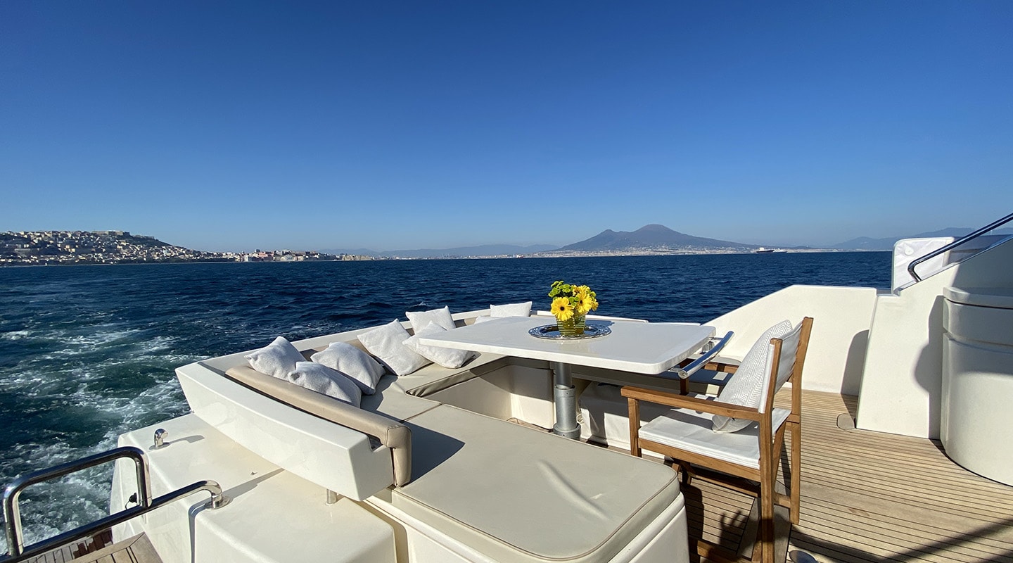 STAY MINE Aft deck