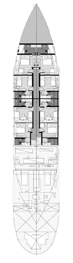 THE TRANS LUXURY YACHT Layout