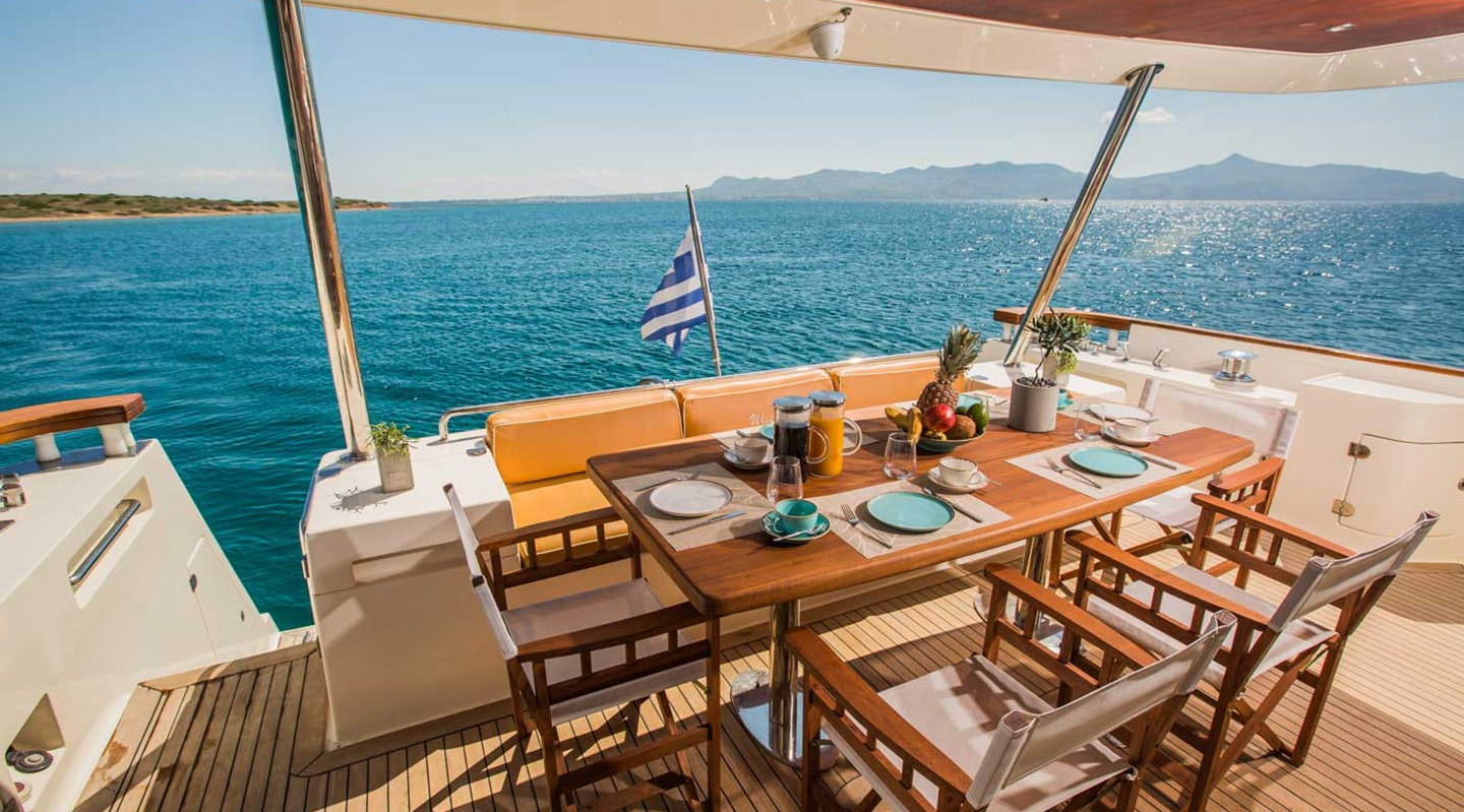 ULISSE Aft deck