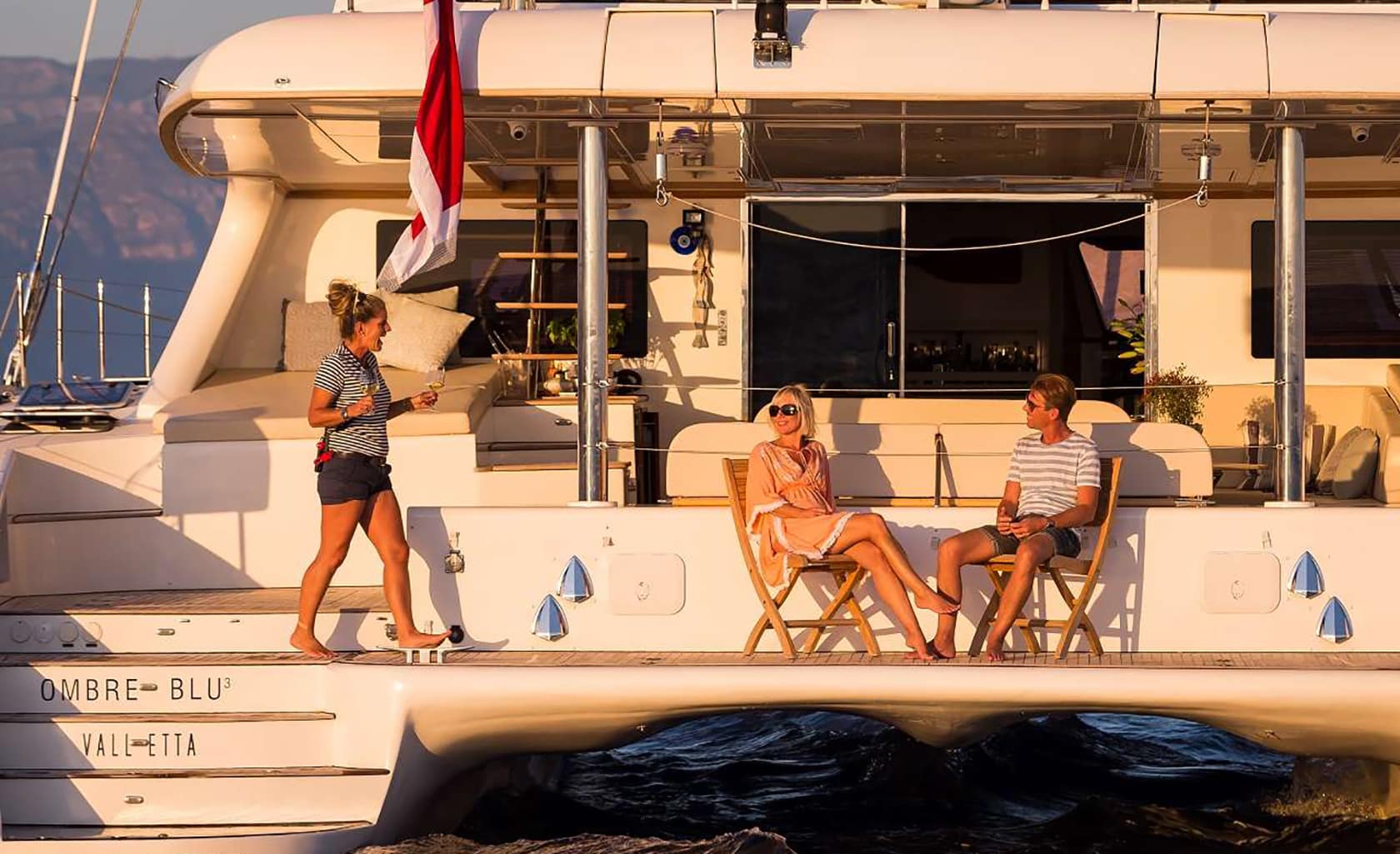 OMBRE BLU3 Aft deck
