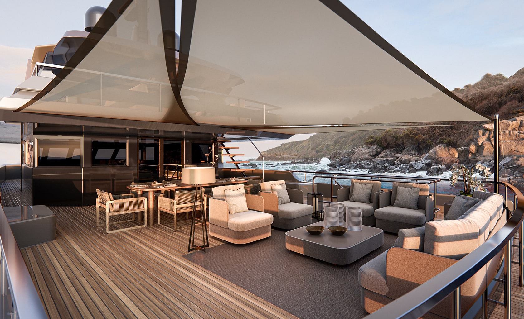 SKY Lounge area