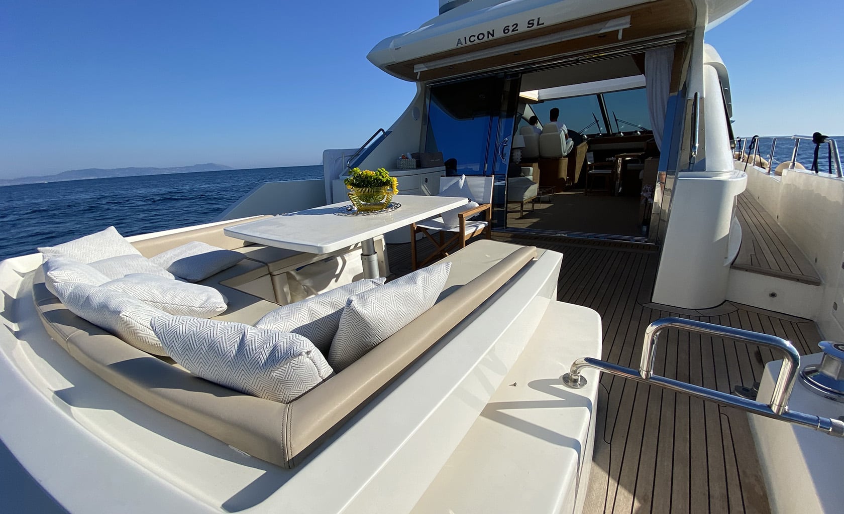 STAY MINE Aft deck