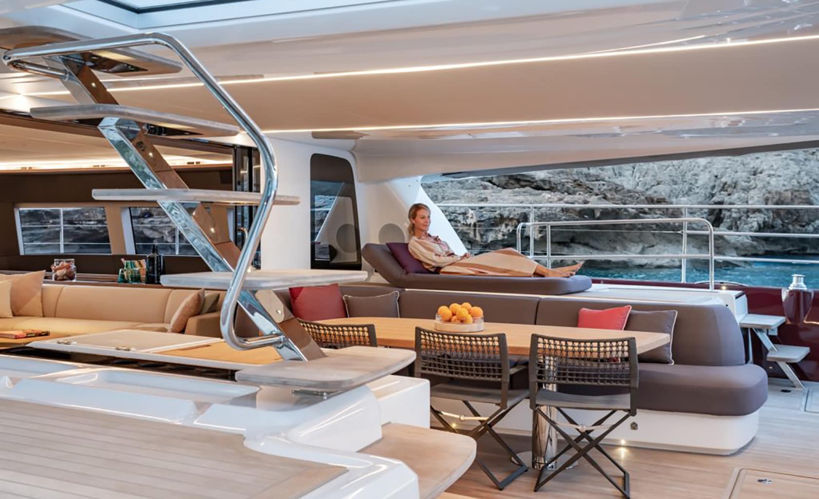 VALIUM 67 Aft deck