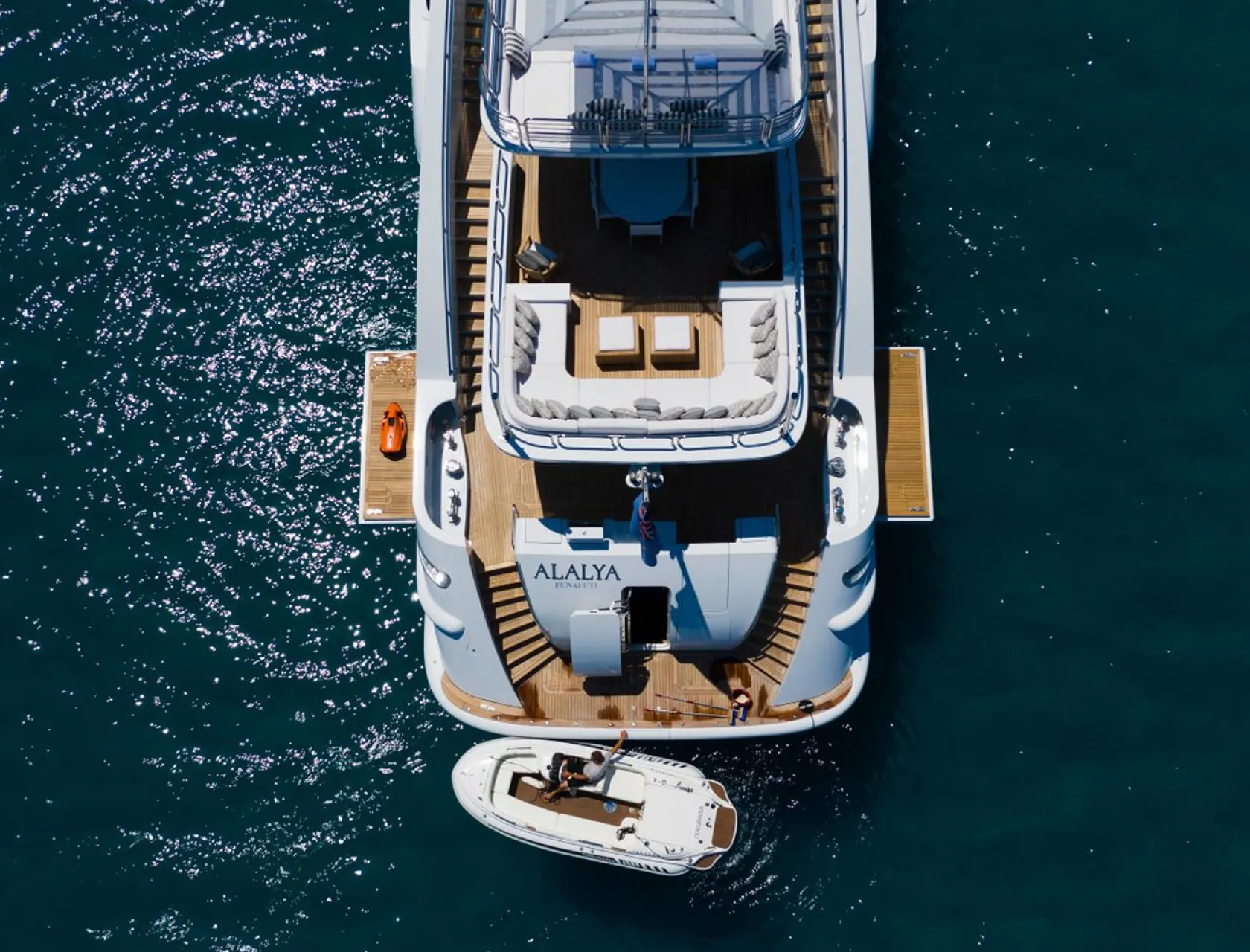 On these yachts you will have a luxury experience