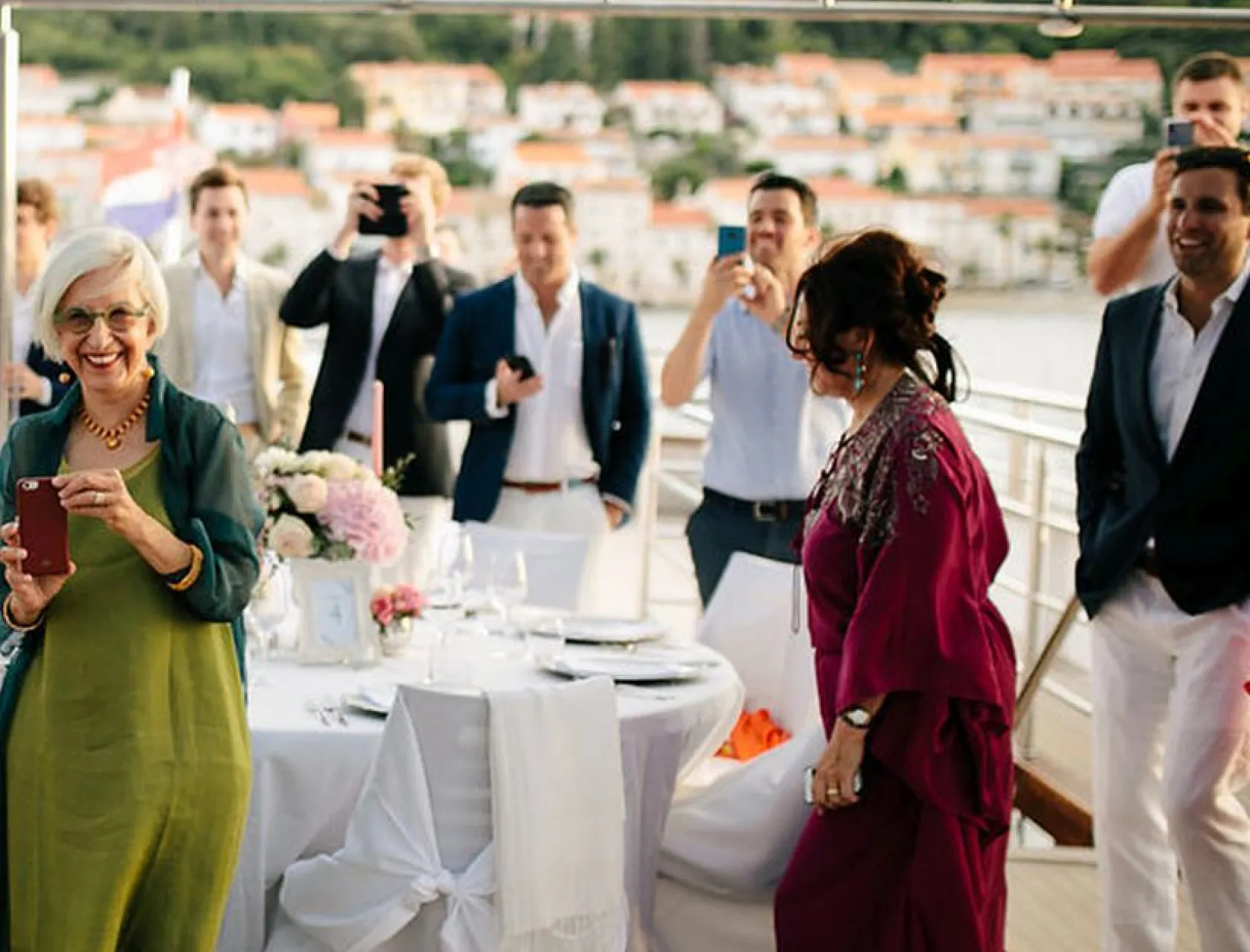 THE DIFFERENCE BETWEEN AN INLAND AND YACHT WEDDING IS EVERYTHING