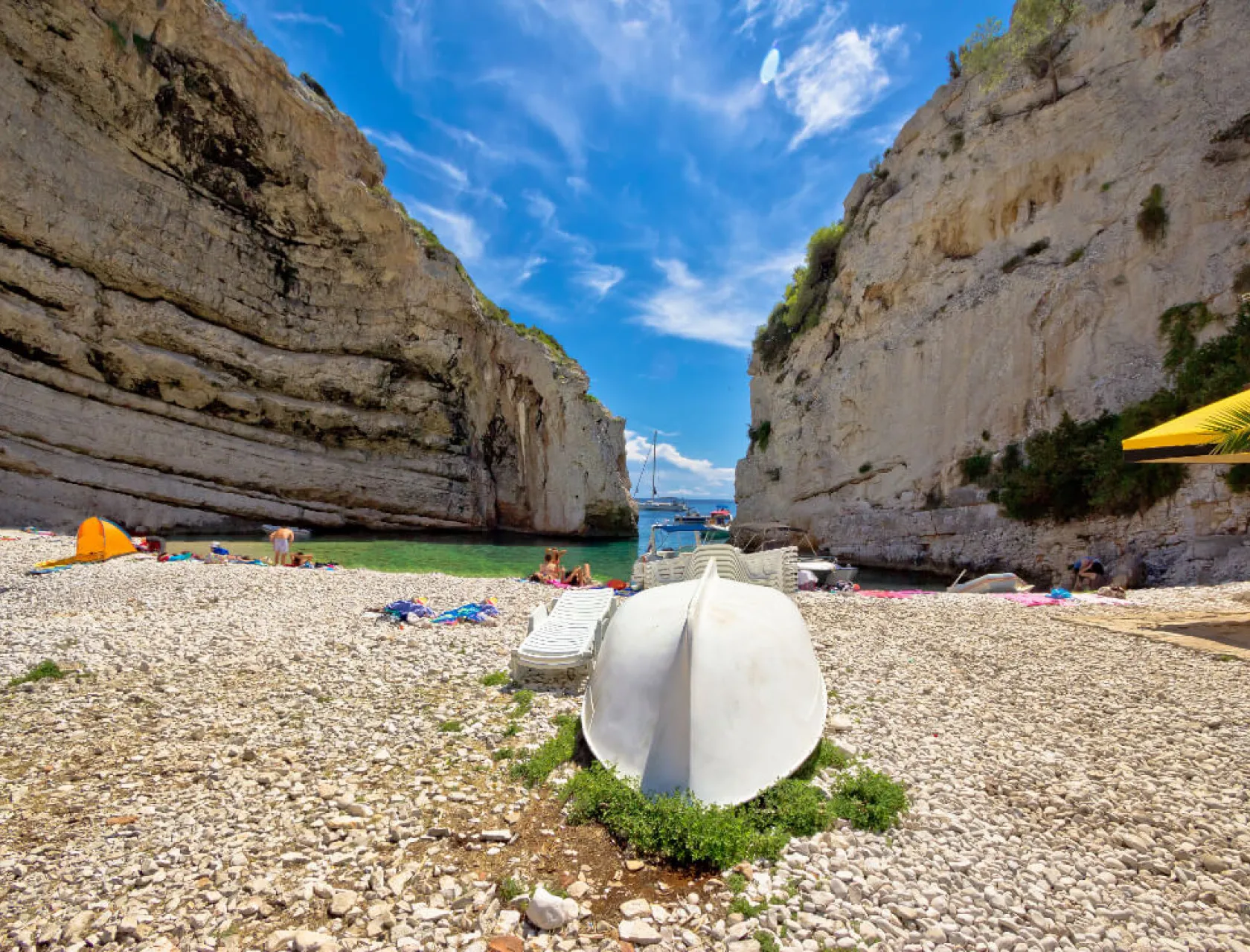 Vis, Croatia - Stinva bay beach