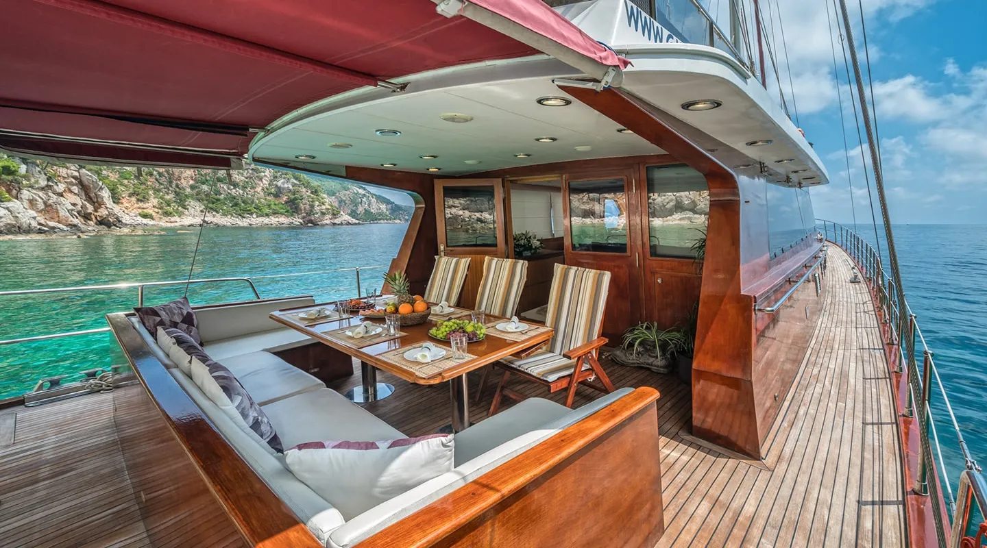 ADRIATIC HOLIDAY Aft deck