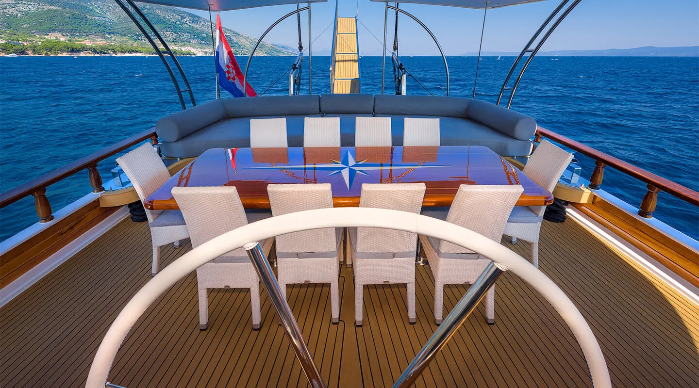 ANĐEO Aft deck