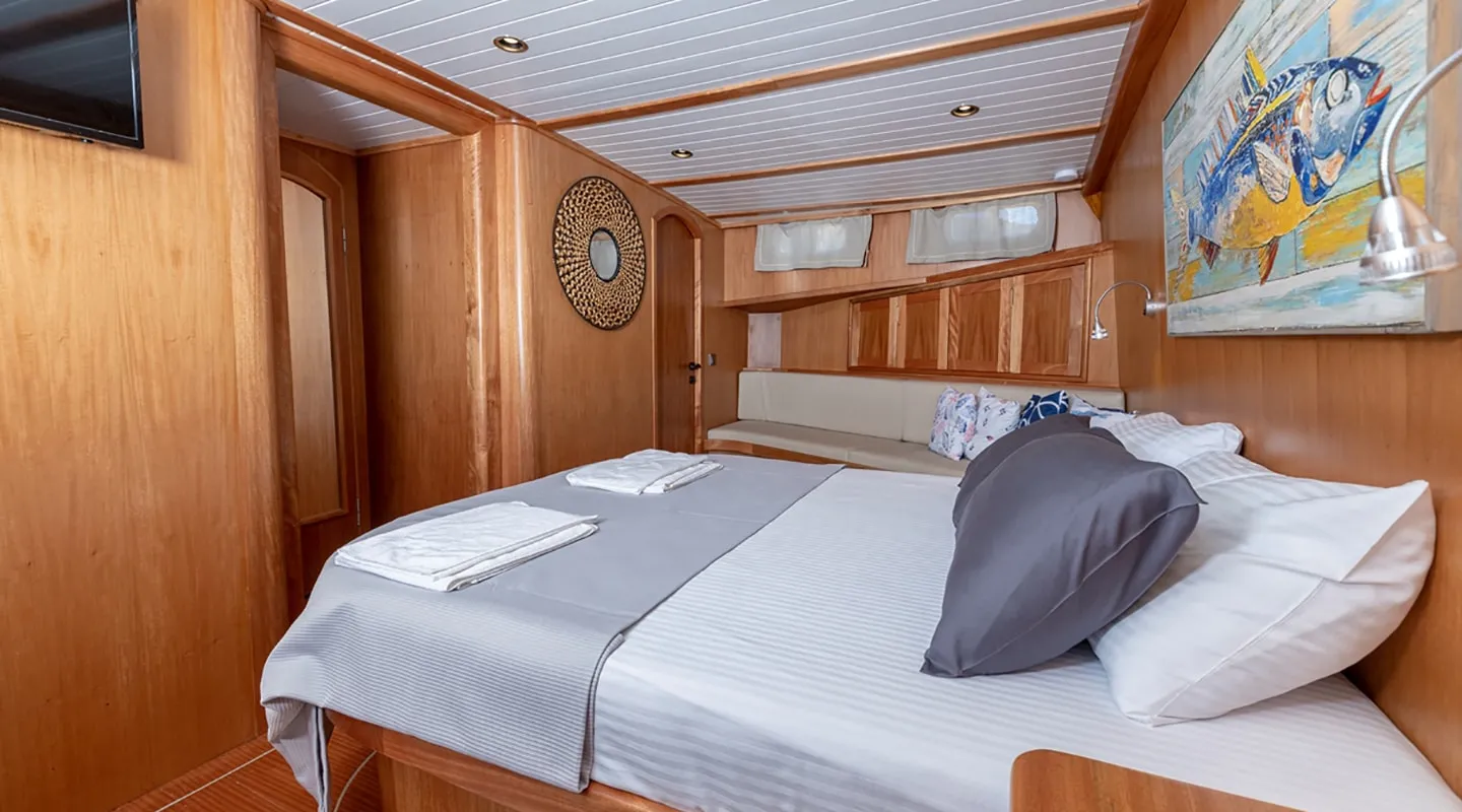 BODRUM QUEEN Master cabin