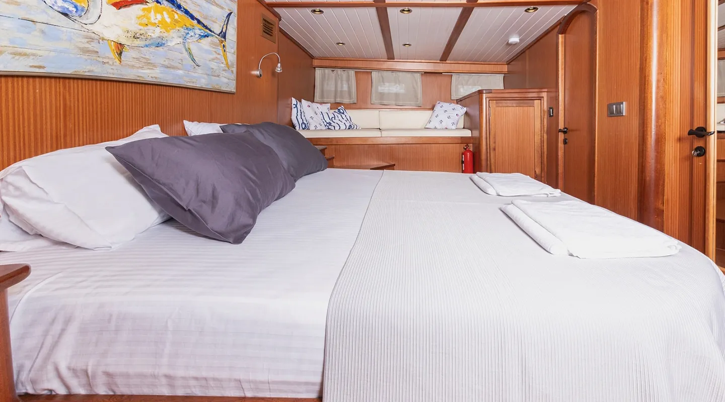 BODRUM QUEEN Master cabin