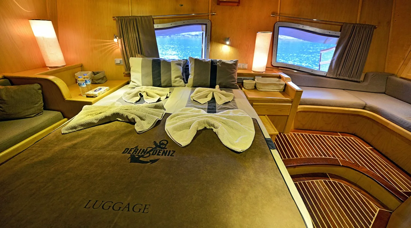 DERIN DENIZ Master cabin