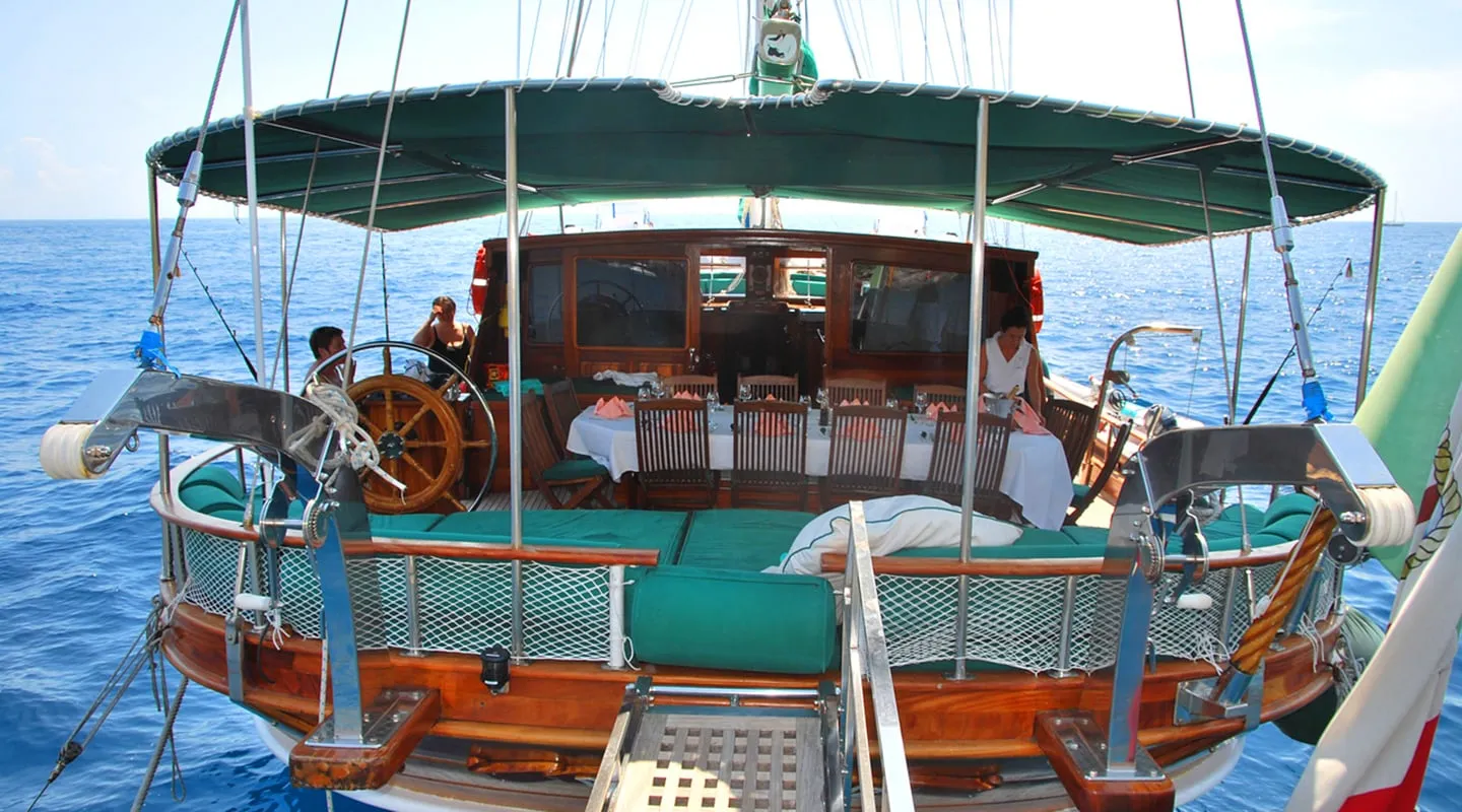 DERIYA DENIZ Aft deck