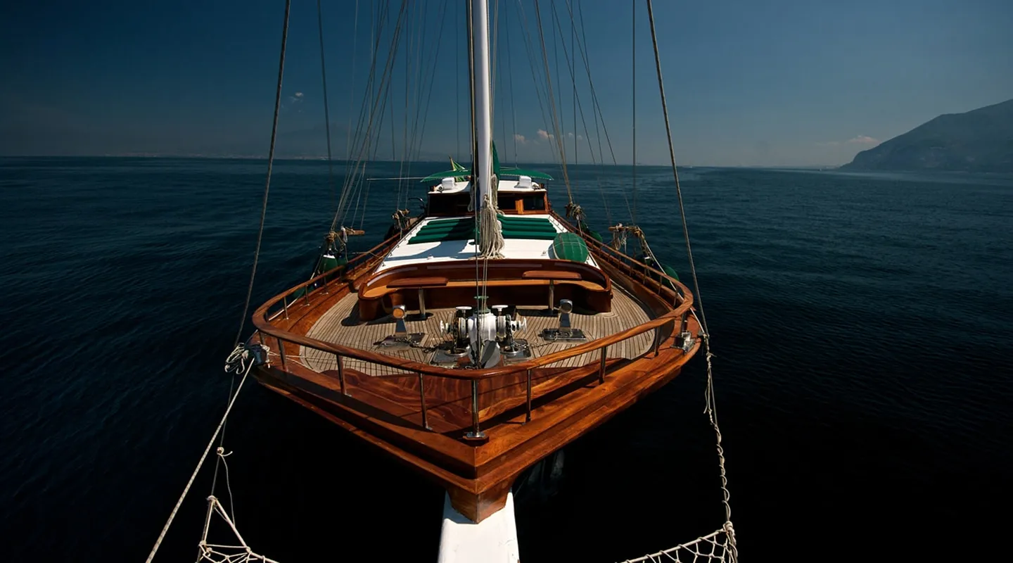DERIYA DENIZ From the bowspirit