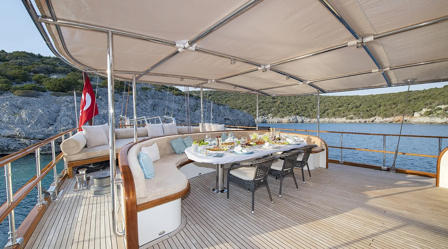 DRAGON FLY Aft deck