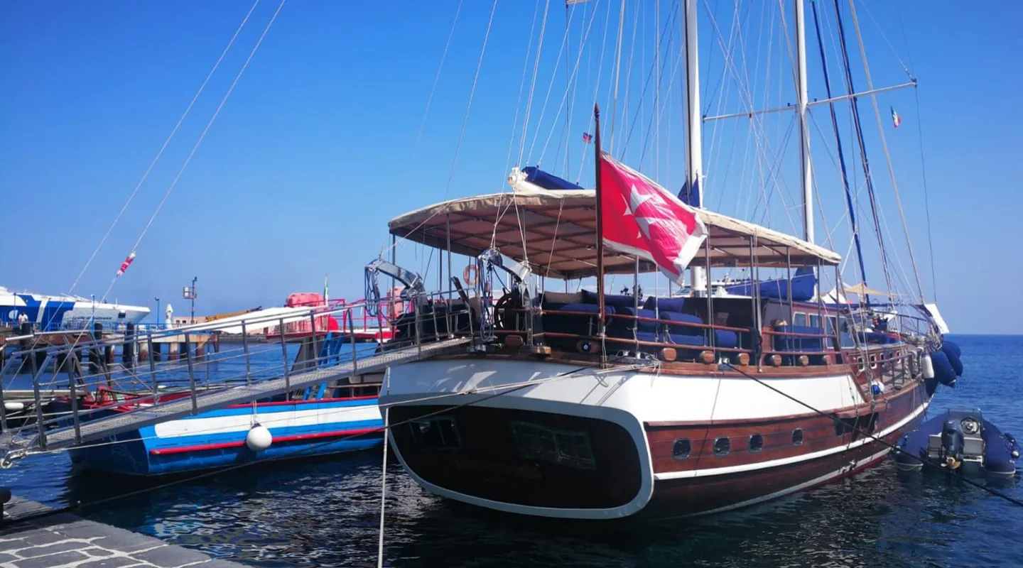 GELIDONYA II In port