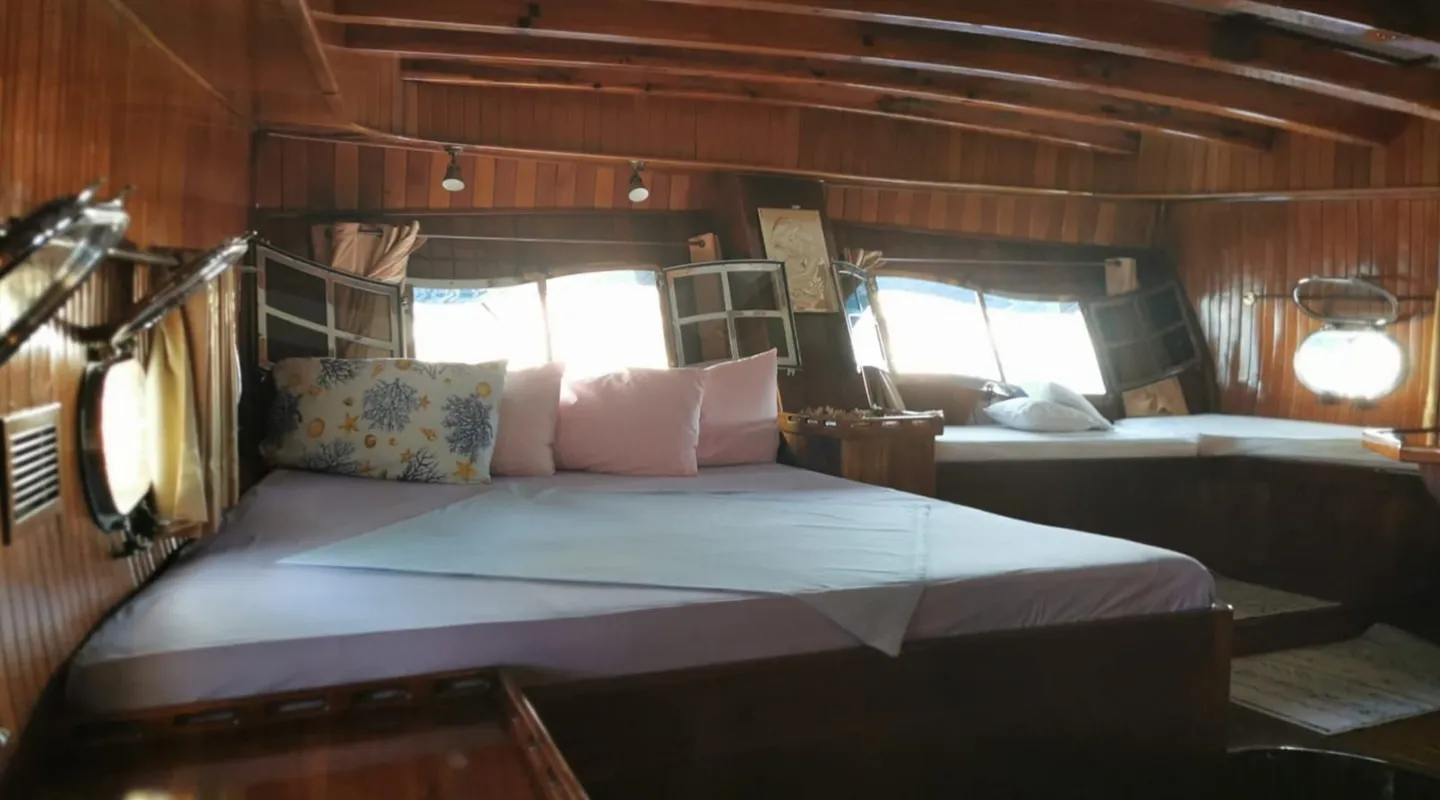 GELIDONYA II Master cabin
