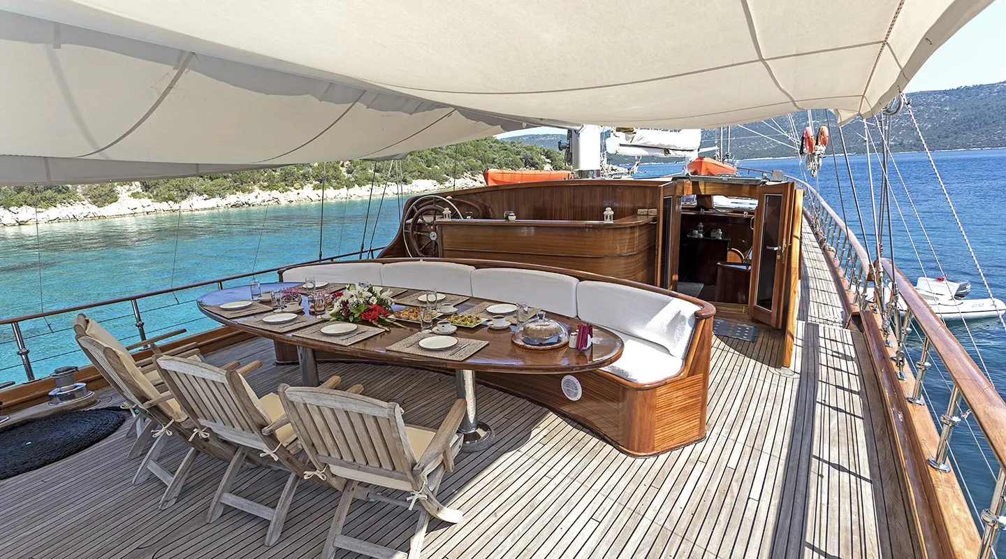 GRACE Aft deck