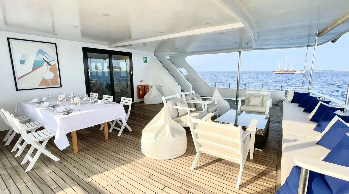 SAFIRA Aft deck