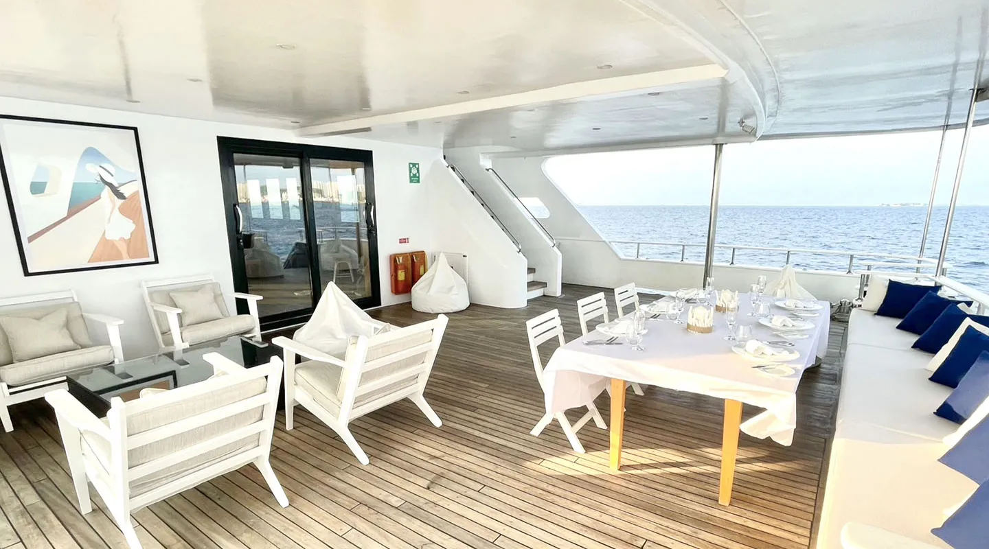 SAFIRA Aft deck