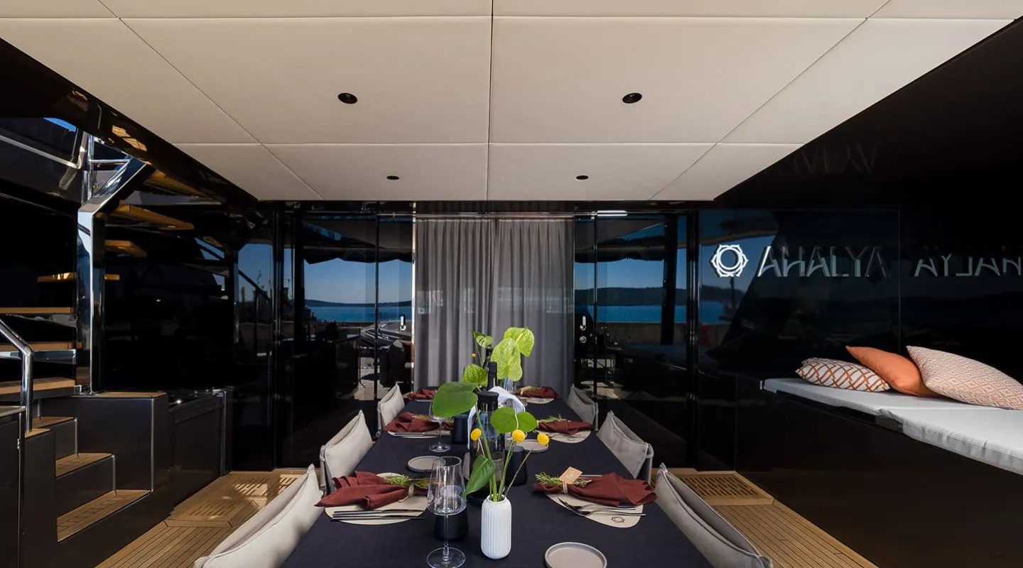 AHALYA Aft deck