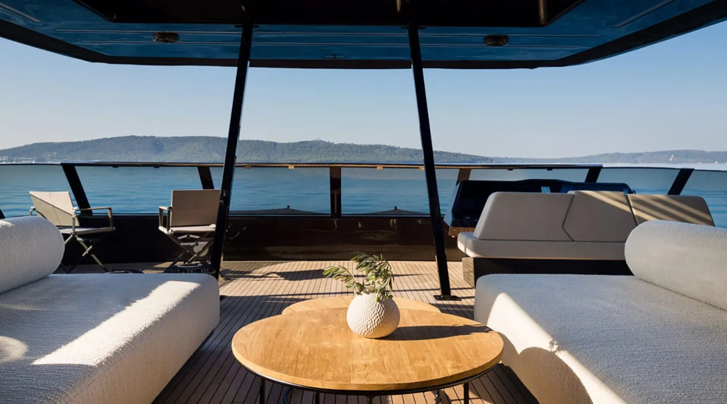 AMBER ONE Flybridge