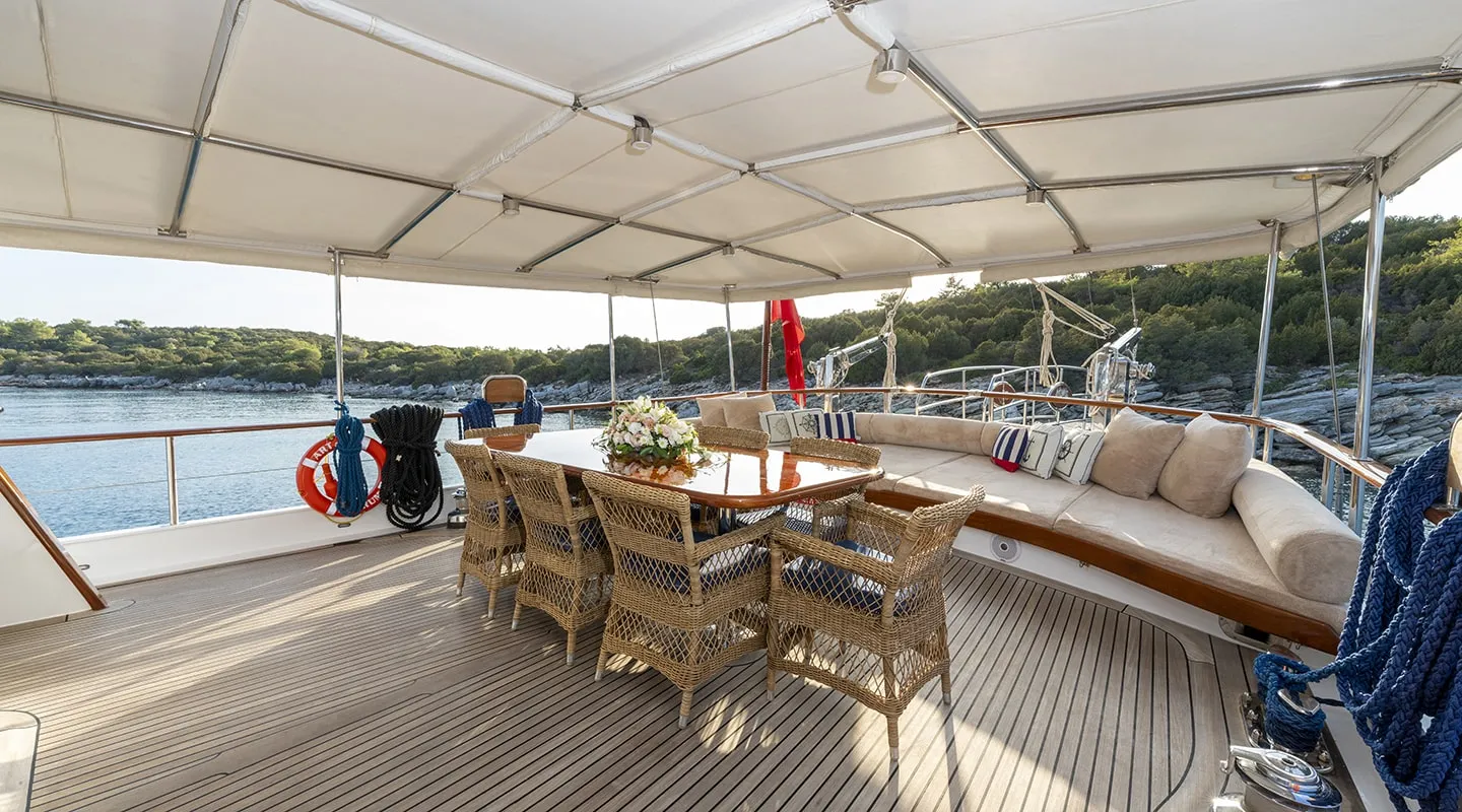 ARTEMIS Aft deck