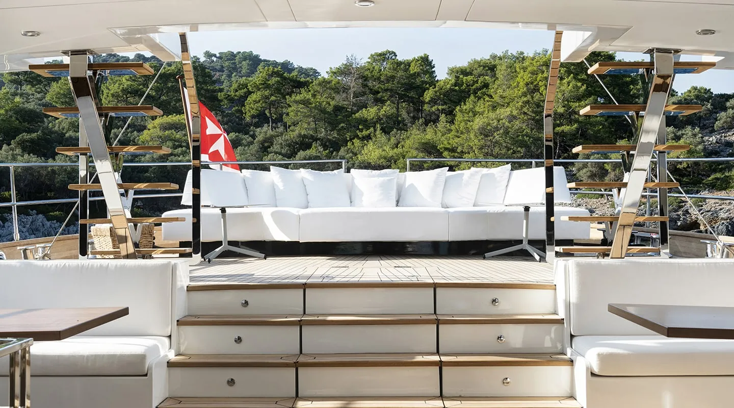 ATLANTIKA Aft deck