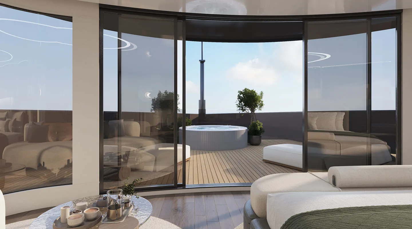 BELLO Master cabin terrace